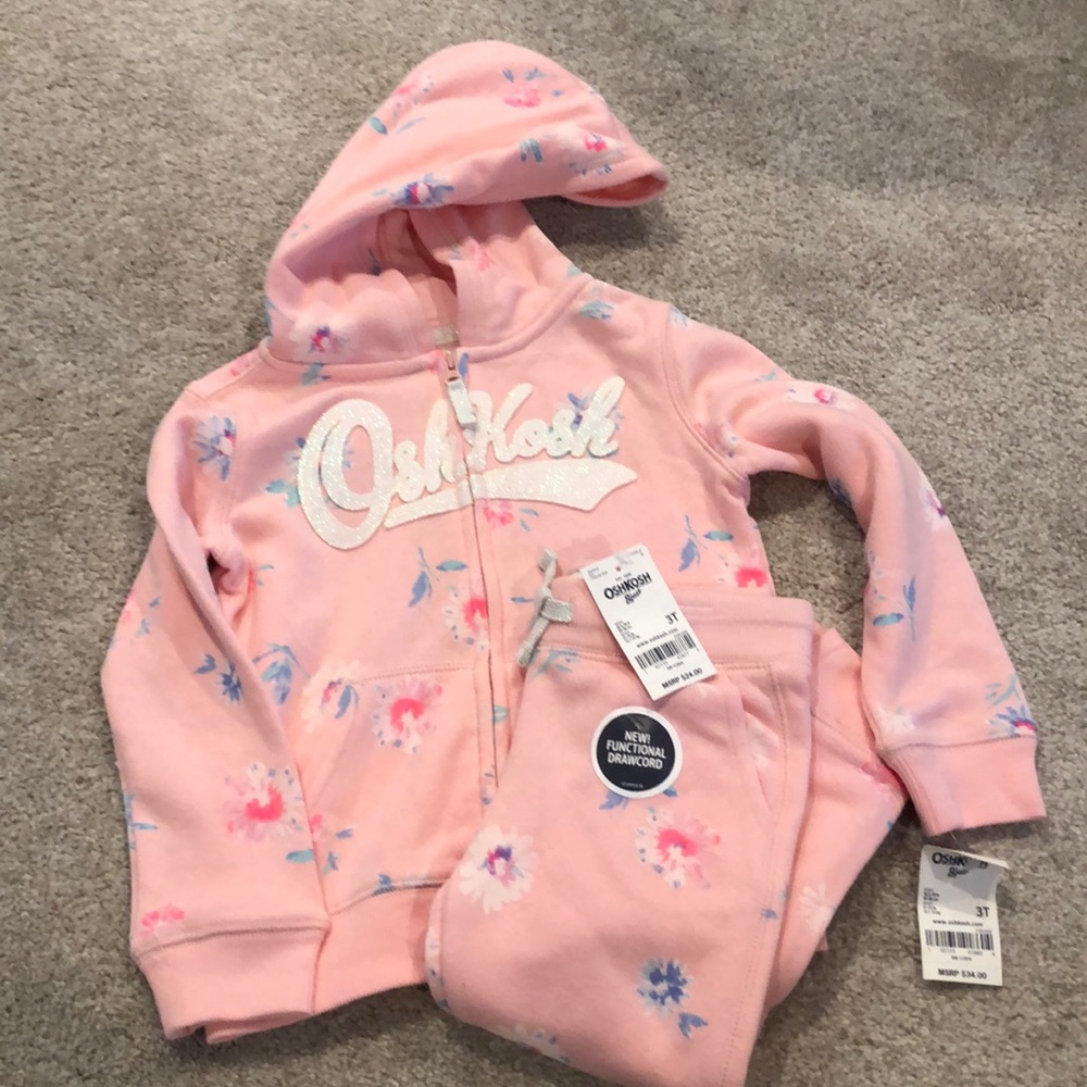 OshKosh Sweatsuit Hoodie and Pants